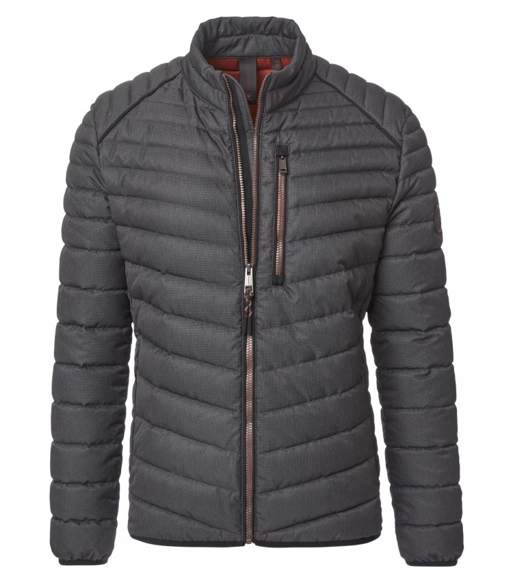 Куртка мужская демисезонная CASAMODA  Размеры: M,XL,XXXL  Цвет: 774-антрацит. Длина в размере L-78см. Утеплитель-Sorona(150гр)