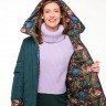 Женская двусторонняя куртка Dixi Coat 5125-115/print  - 
