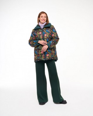 Женская двусторонняя куртка Dixi Coat 5125-115/print 