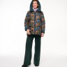 Женская двусторонняя куртка Dixi Coat 5125-115/print  - 