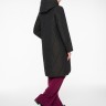  Женское пальто Dixi Coat 3715-322 темно-зеленое    - 