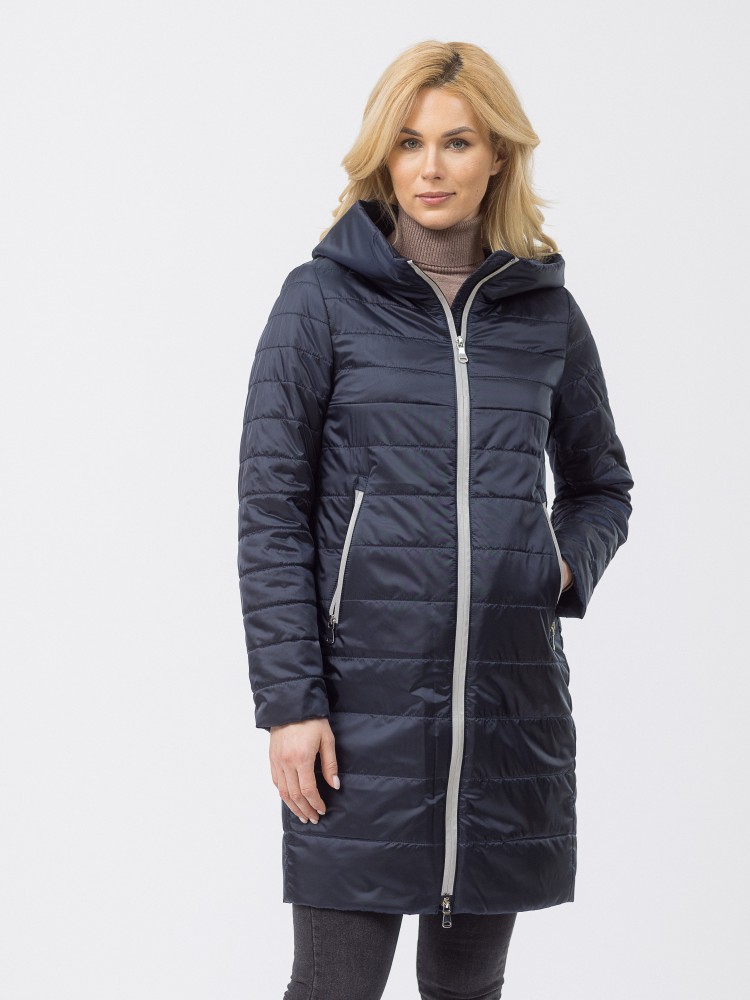 Женская куртка AVI IRISA2(ИРИСА2)  Артикул  A-16017-34   Длина спины 90см.  Наполнитель-  Shelter loft 150гр. Цвет: 39-темно-синий. Размеры(EUR) 34,36,38,40,42,44,46,48,50,52