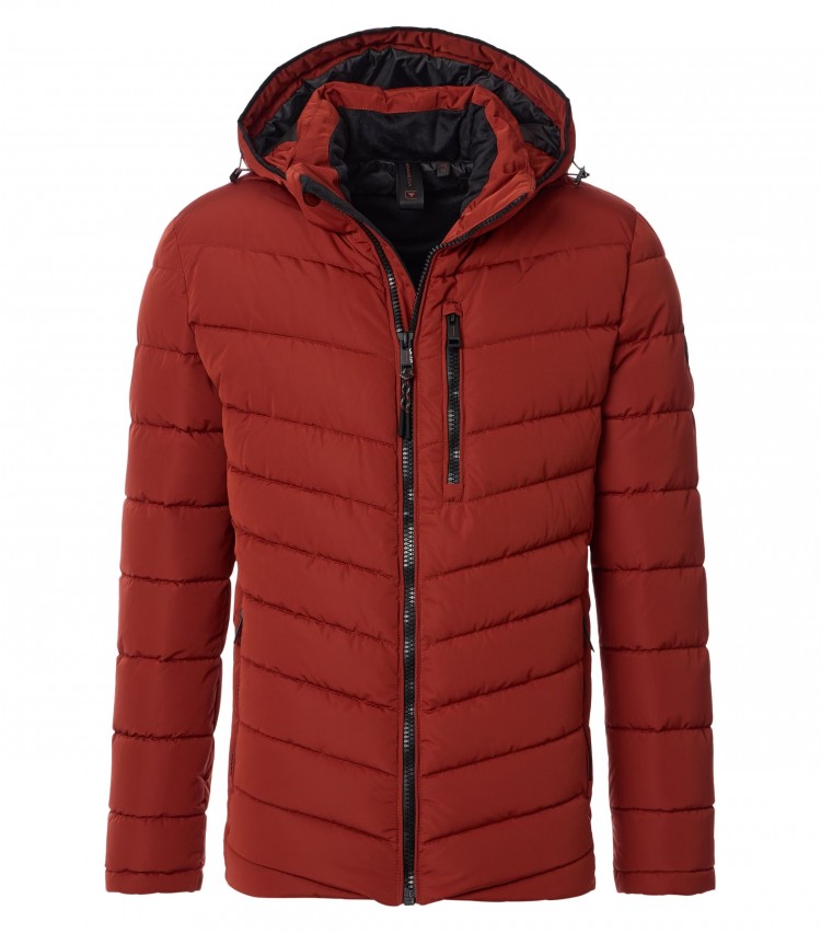 Мужская зимняя куртка CASAMODA Размеры: M,L,XL,XXL  Цвет: 491-оранж. Длина-85см. Утеплитель-Sorona(300гр)